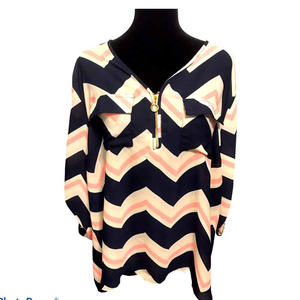 Rue21 chevron blouse